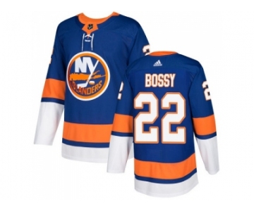 Men Adidas New York Islanders #22 Mike Bossy Royal Blue Home Authentic Stitched NHL Jerse