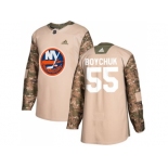 Men Adidas New York Islanders #55 Johnny Boychuk Camo Authentic 2017 Veterans Day Stitched NHL Jersey