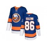 Men Adidas New York Islanders #86 Nikolay Kulemin Royal Blue Home Authentic Stitched NHL Jersey