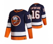 Men's New York Islanders #16 Andrew Ladd Navy Blue 2020-21 Reverse Retro Alternate Hockey Jersey