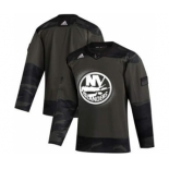 Men's New York Islanders 2019 Veterans Day Authentic Practice Hockey Jersey Camo