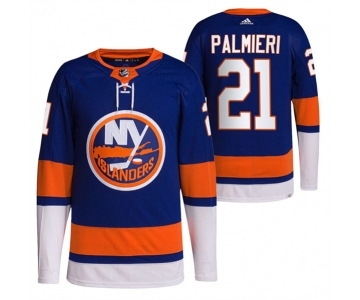 Men's New York Islanders #21 Kyle Palmieri Royal Stitched Jersey