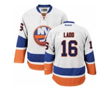 Men's Reebok New York Islanders #16 Andrew Ladd Authentic White Away NHL Jersey