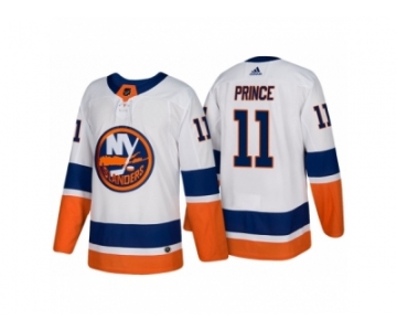 Men's adidas 2018 Season New York Islanders #11 Shane Prince New Outfitted Jersey