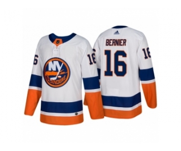 Men's adidas 2018 Season New York Islanders #16 Steve Bernier New Outfitted Jersey