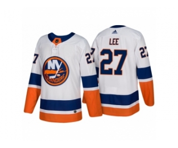 Men's adidas 2018 Season New York Islanders #27 Anders Lee New Outfitted Jersey