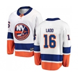 New York Islanders #16 Andrew Ladd Fanatics Branded White Away Breakaway NHL Jersey