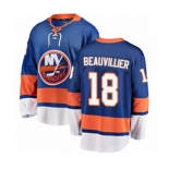 New York Islanders #18 Anthony Beauvillier Fanatics Branded Royal Blue Home Breakaway NHL Jersey