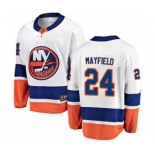 New York Islanders #24 Scott Mayfield Fanatics Branded White Away Breakaway NHL Jersey