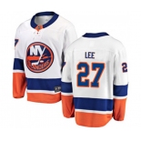 New York Islanders #27 Anders Lee Fanatics Branded White Away Breakaway NHL Jersey