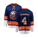 New York Islanders #4 Dennis Seidenberg Fanatics Branded Royal Blue Home Breakaway NHL Jersey