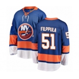 New York Islanders #51 Valtteri Filppula Fanatics Branded Royal Blue Home Breakaway NHL Jersey