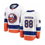 New York Islanders #88 Brandon Davidson Fanatics Branded White Away Breakaway NHL Jersey