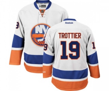 Reebok New York Islanders #19 Bryan Trottier Authentic White Away NHL Jersey