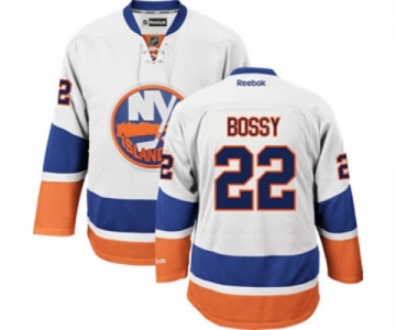 Reebok New York Islanders #22 Mike Bossy Authentic White Away NHL Jersey