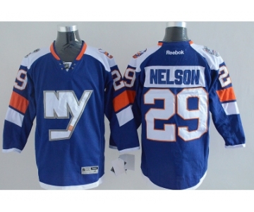 nhl jerseys new york Islanders #29 nelson blue