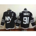 nhl jerseys new york Islanders #91 tavares black[patch C][2015 new]