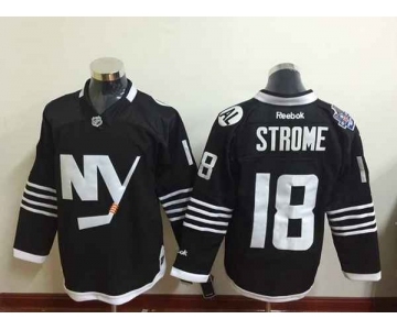 nhl jerseys new york islanders #18 strome black[2015 new]