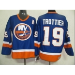 nhl jerseys new york islanders #19 trottier blue[ccm]