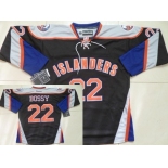 nhl jerseys new york islanders #22 bossy black