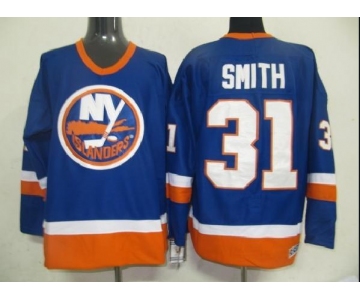 nhl jerseys new york islanders #31 smth blue