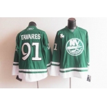 nhl jerseys new york islanders #91 john tavares green