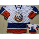 nhl jerseys new york islanders #91 john tavares white