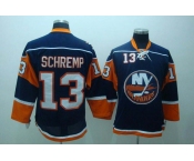 nhl new york Islanders #13 schremp blue