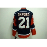 nhl new york Islanders #21 okposo blue