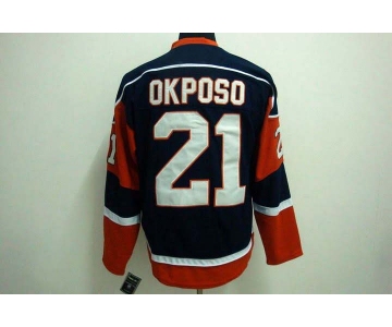 nhl new york Islanders #21 okposo blue