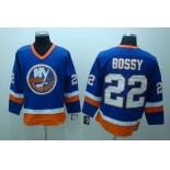 nhl new york Islanders #22 bossy blue