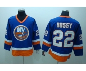 nhl new york Islanders #22 bossy blue