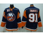 nhl new york Islanders #91 tavares blue 3rd