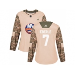 Women Adidas New York Islanders #7 Jordan Eberle Camo Authentic 2017 Veterans Day Stitched NHL Jersey