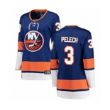 Women New York Islanders #3 Adam Pelech Fanatics Branded Royal Blue Home Breakaway NHL Jersey