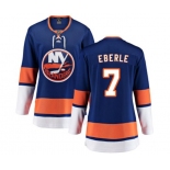 Women New York Islanders #7 Jordan Eberle Fanatics Branded Royal Blue Home Breakaway NHL Jersey