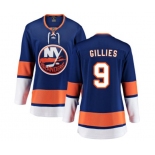 Women New York Islanders #9 Clark Gillies Fanatics Branded Royal Blue Home Breakaway NHL Jersey