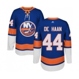 Youth Adidas New York Islanders #44 Calvin de Haan Authentic Royal Blue Home NHL Jersey