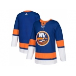 Youth Adidas New York Islanders Blank Royal Blue Home Authentic Stitched NHL Jersey