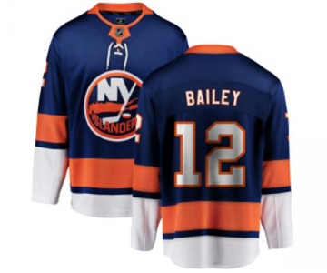 Youth New York Islanders #12 Josh Bailey Fanatics Branded Royal Blue Home Breakaway NHL Jersey