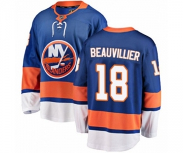 Youth New York Islanders #18 Anthony Beauvillier Fanatics Branded Royal Blue Home Breakaway NHL Jersey