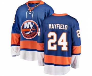 Youth New York Islanders #24 Scott Mayfield Fanatics Branded Royal Blue Home Breakaway NHL Jersey