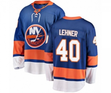 Youth New York Islanders #40 Robin Lehner Fanatics Branded Royal Blue Home Breakaway NHL Jersey