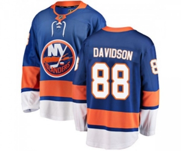 Youth New York Islanders #88 Brandon Davidson Fanatics Branded Royal Blue Home Breakaway NHL Jersey