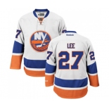 Youth Reebok New York Islanders #27 Anders Lee Authentic White Away NHL Jersey