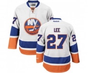 Youth Reebok New York Islanders #27 Anders Lee Authentic White Away NHL Jersey