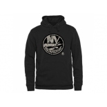 Men's New York Islanders Black Rink Warrior Pullover Hoodie