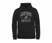 Men's Tampa Bay Lightning Black Camo Stack Pullover Hoodie