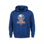 New York Islanders Majestic Royal Blue Critical Victory VIII Fleece Hoodie