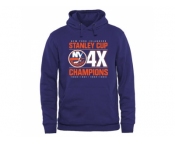 New York Islanders Royal Rinkside Victor Pullover Hoodie